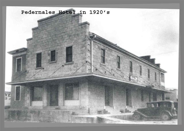 Pedernales Hotel in 1920's