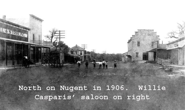 North on Nugent in 1906